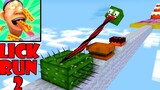 Monster School LICK RUNNER CHALLENGE 2 - Minecraft แอนิเมชั่น