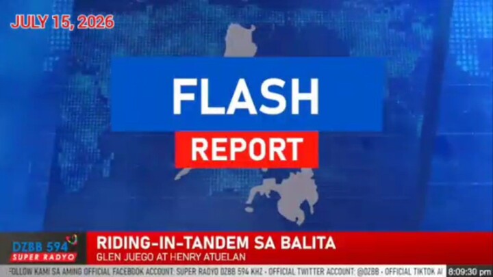 SUPER RADYO DZBB: RIDING-IN-TANDEM SA BALITA (JULY 15, 2026)
