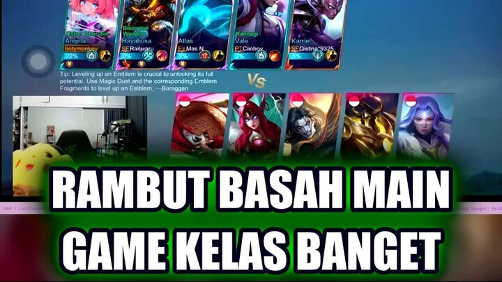 🎮 MAIN GAME SAMA TEMAN, TAPI RAMBUT MASIH BASAH! KELAS BANGET NIH! (2)