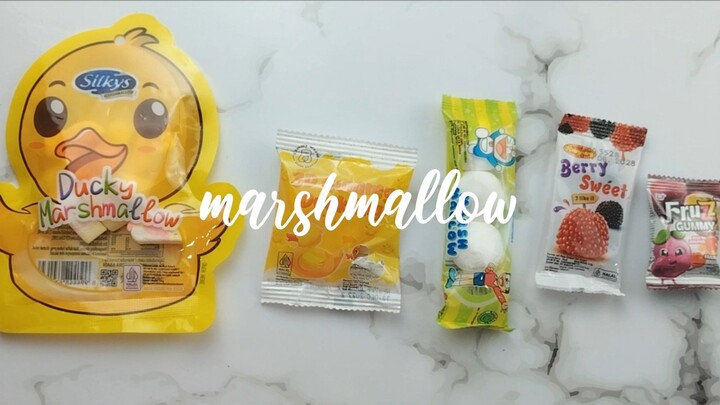 ASMR UNBOXING MARSHMALLOW ‼️
