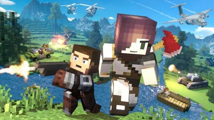 Battle Royale full movie Minecraft Animation