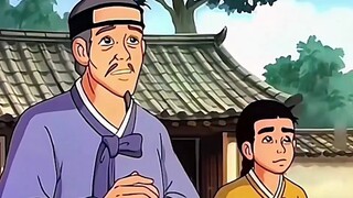 Sebuah kipas membuat hidung si kakek menjadi lebih besar.