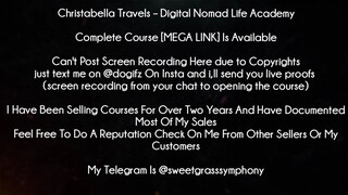 Christabella Travels Course Digital Nomad Life Academy download