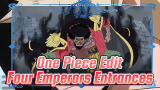 When The Four Emperors make Their Entrances, The Pressure Is Real! | One Piece