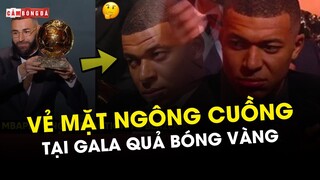 MBAPPE TẠI GALA QUẢ BÓNG VÀNG: VẺ MẶT NÓI LÊN SỰ NGÔNG CUỒNG