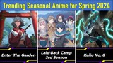 Trending Seasonal Anime for Spring 2024 | New Anime to watch 2024