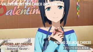 Sword Art Online Integral Factor: Valentine Bitter Choco 2024 Event Ending 3 (Sachi Choco)