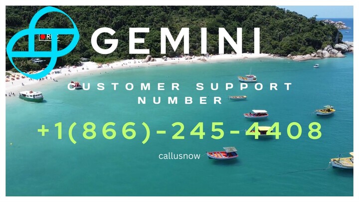 Gemini support number+1866-245-4408 ☎️ Support Phone Number
