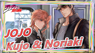 [JOJO MAD vẽ tay] [Kujo & Noriaki] Kokorode Mukuiru