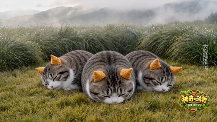 Chú chó lớn săn mồi snack giòn như thế nào