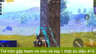 Trà trộn gặp team no mic và top1 thật ảo diệu phần 15