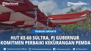 Upacara HUT ke-60 Sultra, Pj Gubernur Komitmen Perbaiki Kekurangan Pemerintahan Daerah