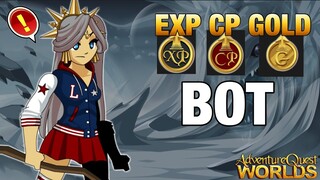 AQW | EXP, GOLD, and CLASS POINTS BOT | LEVELS 1-90 | MAX LEVEL, GOLD AND CLASS POINTS FAST