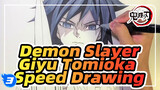 Super Realistic Speed Drawing - Giyu Tomioka | Demon Slayer_3