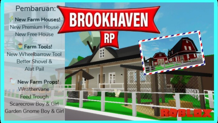 UPDATE BROOKHAVEN 🏡 RP RUMAH PETERNAKAN BARU, TOOLS & PROPS BARU | ROBLOX INDONESIA