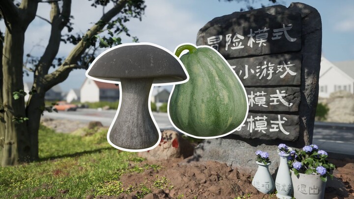 Zomboss Mushroom? I made a [realistic 3D] Plants vs. Zombies!