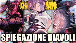 tutti i DIAVOLI di CHAINSAW MAN spiegati - Chainsaw Man ITA