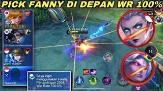 FIRST PICK FANNY LANGSUNG DI DEPAN DJANU ID FANNY WR 100% !! FANNY KU FREESTYLE KETIKA BANYAK STUN