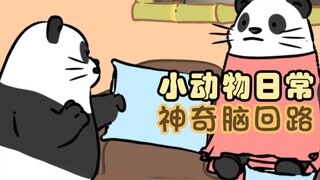 神奇脑回路🐼🤰🎋【小动物日常 | Natural Habitat Shorts】中英双字