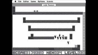 Lode Runner (Apple Macintosh) - 90 Levels