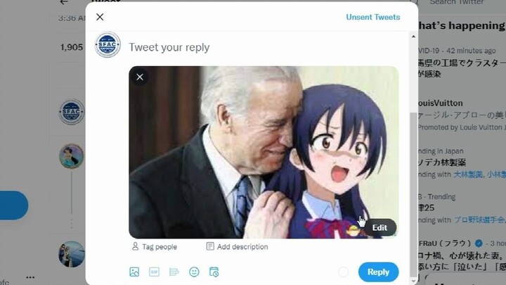 จะเกิดอะไรขึ้นเมื่อล้อเลียนไบเดนในทวีตของเขา