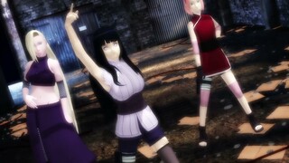 Side to Side | Ino, Sakura, Hinata | NARUTO MMD