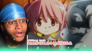 Kyubey CAN'T be trusted!!! SAYAKA DEAD?! (Puella Magi Madoka Magica REACTION!)