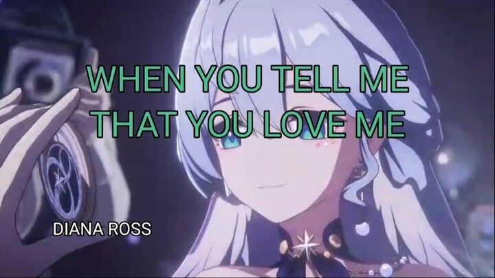 (Video Karaoke) WHEN YOU TELL ME THAT YOU LOVE ME - Diana Ross [EZ2Singer DXII]