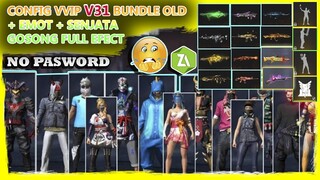 NEW UPDATE ‼️ Config Terbaru VVIP V31 Senjata Super Keren + Bundle Old Youtuber dan Emot Keren