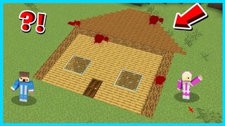 MIPAN & ZUZUZU MENEMUKAN RUMAH DATAR YANG ANEH DI MINECRAFT SURVIVAL! PENUH MISTERI