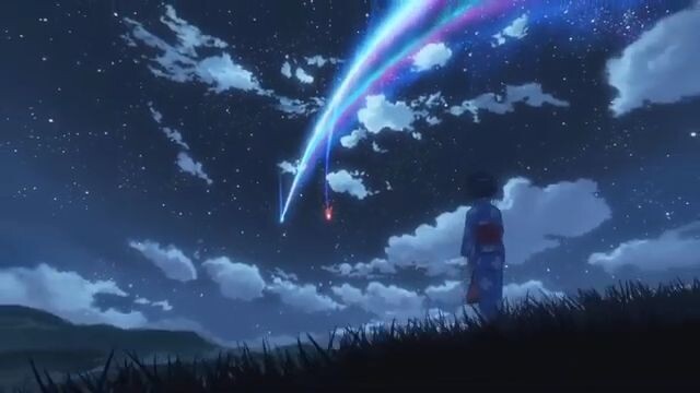 Blue Evening (Beautiful Anime Scenery)