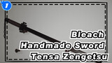 Bleach | Handmade Ebony Tensa Zengetsu Sword_1