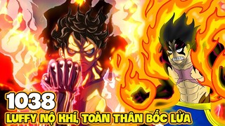 HỎA KHÍ phát ra toàn thân Luffy – One Piece Chap 1038 TIẾT LỘ tên trái ác quỷ HUYỀN THOẠI THỨC GIẤC?