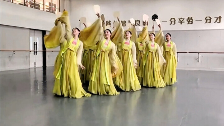 نسخة تجريبية من "العثة والصفصاف الثلجي"، مصممو الرقص والمخرجون: لي يي يوان، تشاو تشيونجلين، تشو تينغ