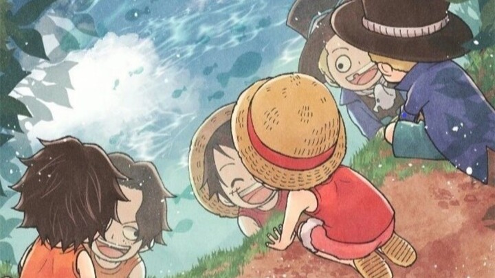 [One Piece /ASL] Dimanapun kamu berada di masa depan, ikatan ini akan selalu terhubung|Eternal Point