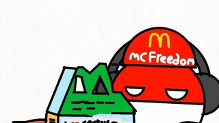 Adult Happy meal💀 (Countryball meme)