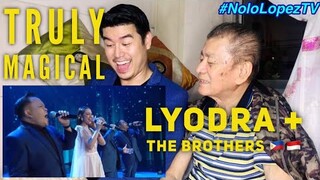 Singer & His Father In Love w/ LYODRA x THE BROTHERS | Dear Dream | Indonesian Idol 2020| NoLo React