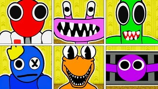 ROBLOX *NEW* ESCAPE BACKROOMS MORPHS! (ALL NEW MORPHS UNLOCKED!)