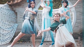 [Gunung dan Lautan]~Menggambarkan penampakan ribuan tahun~Empat Keindahan Raja Kemuliaan + Elemen Ti