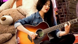 【Guitar Fingerstyle-Memories】Chơi bài hát cổ điển Maroon 5 với Big Bear, bạn có nhớ lại tuổi thơ của