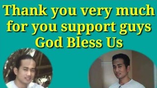 Akoy taos pusong nagpapasalamat sa aking mga supportive friends.