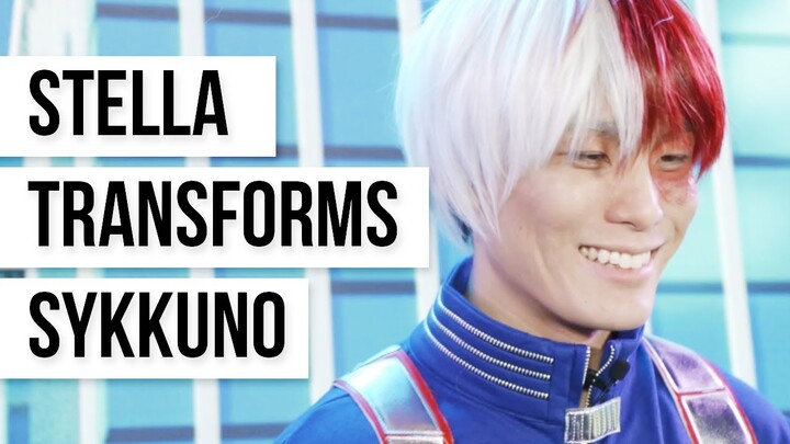 My Hero Academia Cosplay by Sykkuno as Todoroki Highlights - Stella Transforms