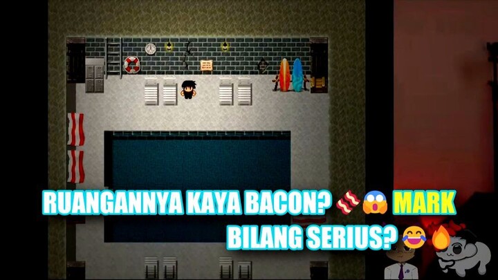 Menurut Mark, ruangan ini seperti bacon, bikin semua ketawa