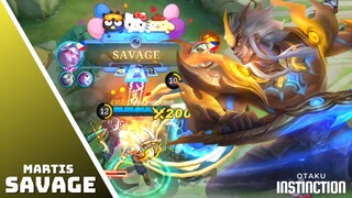 Martis God of War Savage | Mobile Legends