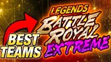 (Dragon Ball Legends) WHAT IS THE BEST TEAM FOR LEGENDS BATTLE ROYALE? MY FIRST 6 MATCHES!