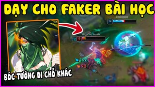 Dạy cho Faker bài học khi chọn sai người, Bug đưa Thresh đi chỗ khác - LMHT - LOL - Skin - Montage