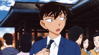 Shinichi nói sao anh có thể hôn lên mặt được?