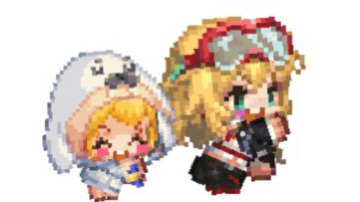 Wajah bodoh yang sangat dimanja oleh sang putri kecil