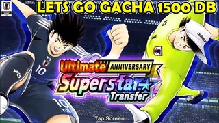 GACHA 1500 DB SUPERSTAR Transfer Tsubasa Ozora & Genzo Wakabayashi - Captain Tsubasa Dream Team