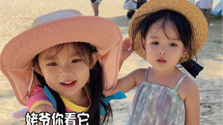 出门带了两只话唠，回家脑袋嗡嗡的。